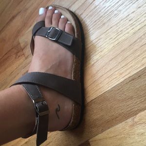Birkenstock inspired straps sandal